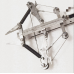 Mini Crossbow Spring Powered Stainless Steel With 15 Arrows 